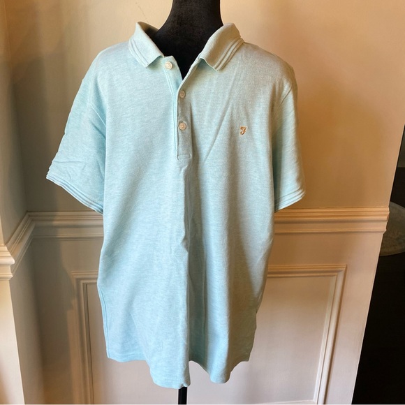 Farah Blanes Cotton Polo Shirt - Picture 1 of 5